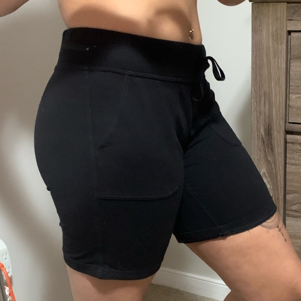 Black shorts